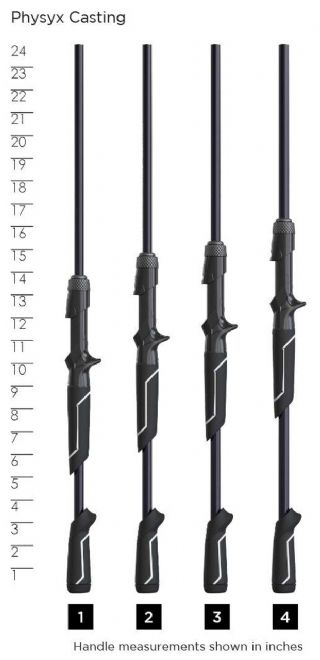 St Croix PHYSYX Casting Rod PHXC73HXF 10.6-24g - 